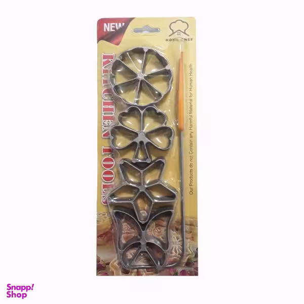 قالب شیرینی طرح پنجره مدل n01 بسته 4 عددی