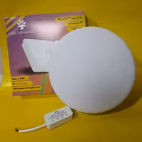 پنل 36وات روکار  دایره ای تمام نور  (بسته 10تایی) پرشین لایت  نور استاندارد و آفتابی و مهتابی قطر 22 فوق کم مصرف