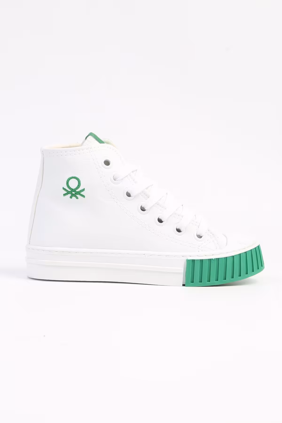 اسنیکر سفید دخترانه و پسرانه بچگانه ® | BN 30560 3114 سبز کفش ورزشی بچه گانه Benetton