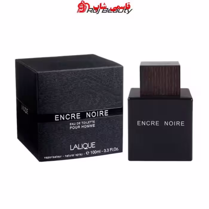 ادو تویلت مردانه لالیک مدل Encre Noire Pour Homme حجم 100 میلی لیتر