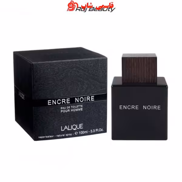 ادو تویلت مردانه لالیک مدل Encre Noire Pour Homme حجم 100 میلی لیتر