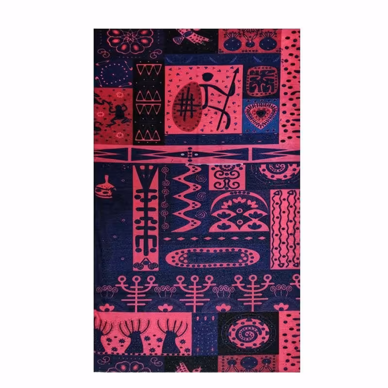 دستمال سر و گردن مدل سرخپوستی
