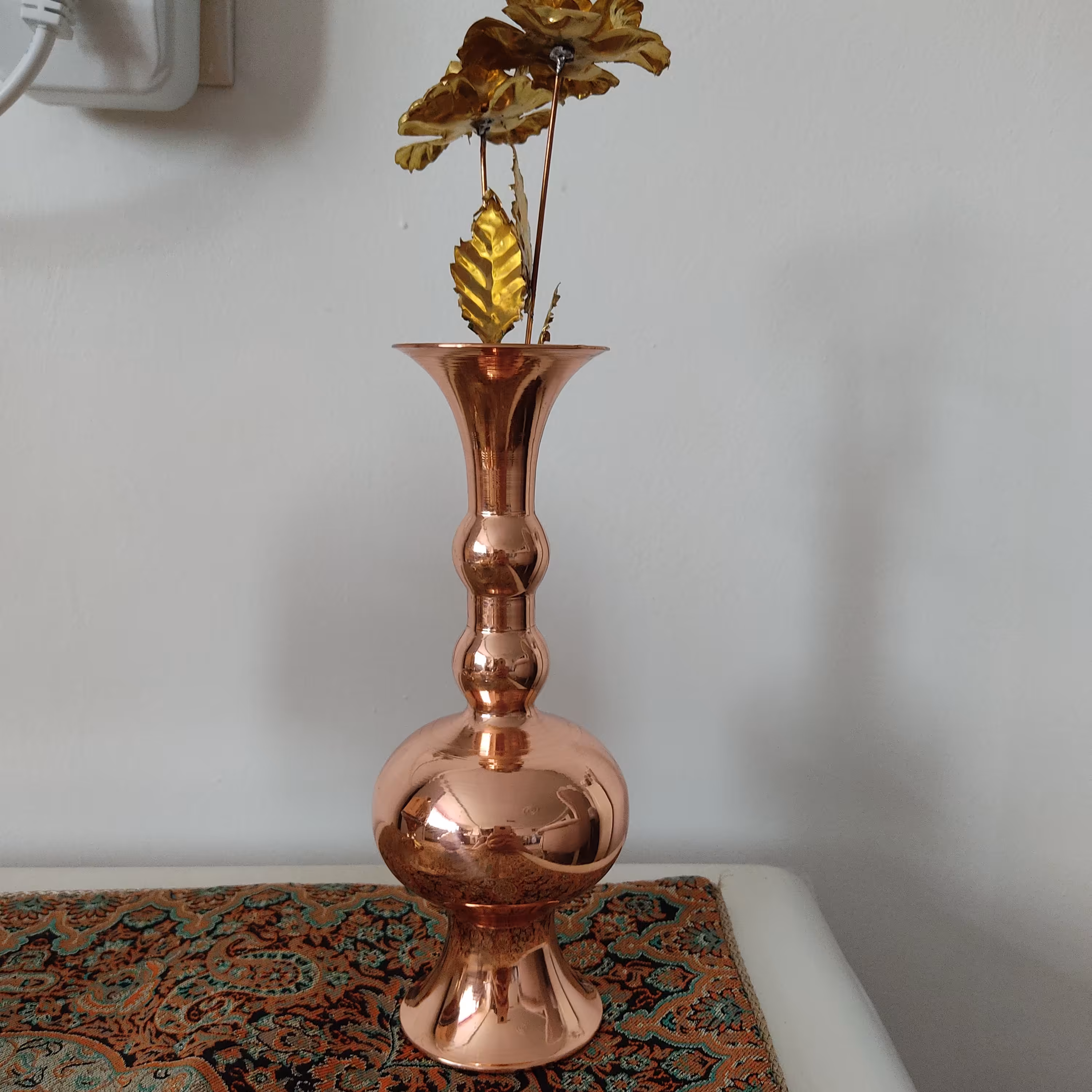 گلدان مسی نانو شده ارسال رایگان ارتفاع20