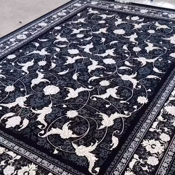 فرش ماشینی نقشه یزدان12متری700شانه تراکم2550