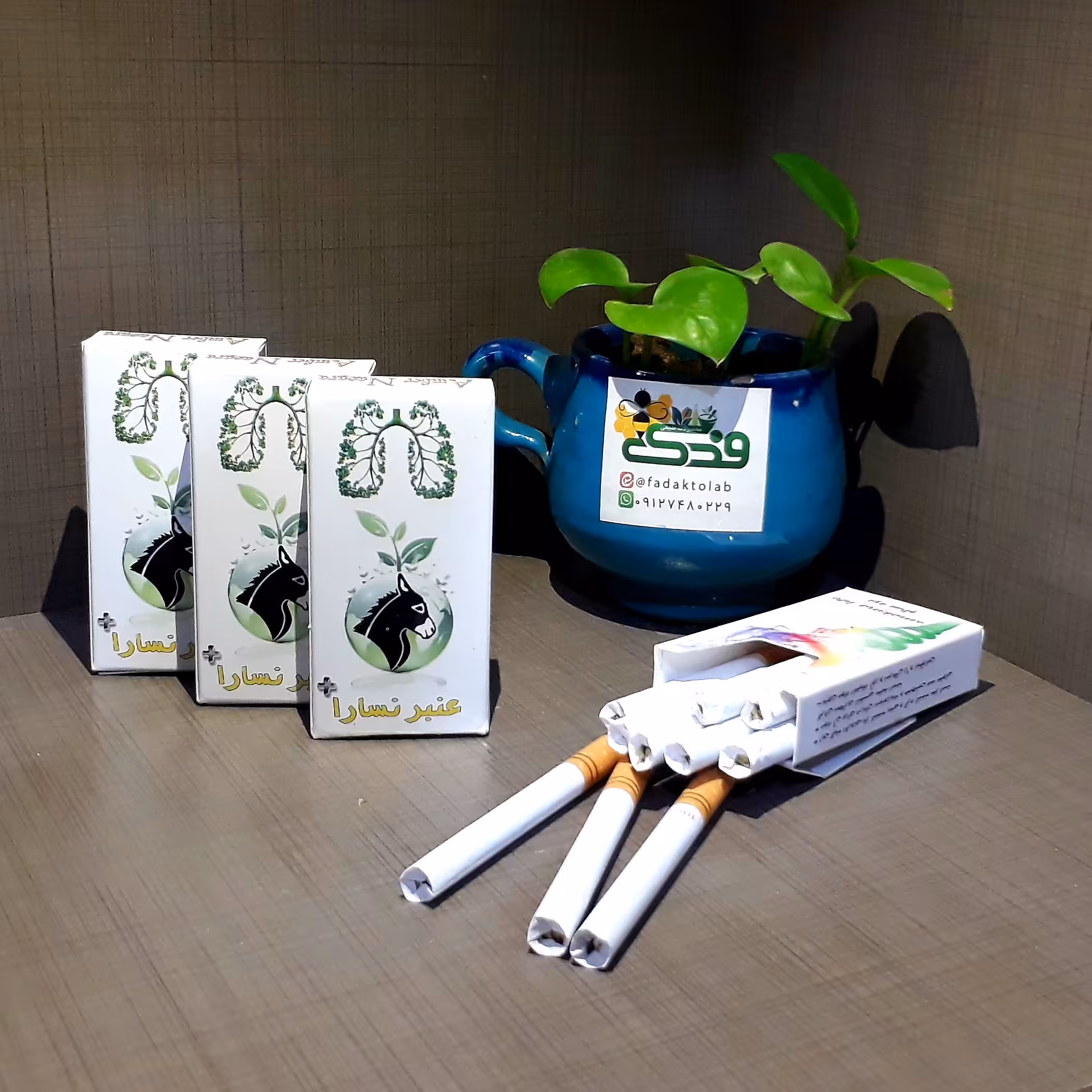 پک 5عددی ترکیب عنبر نسارا و کندر و اسپند فدک (ضد عفونی کننده)