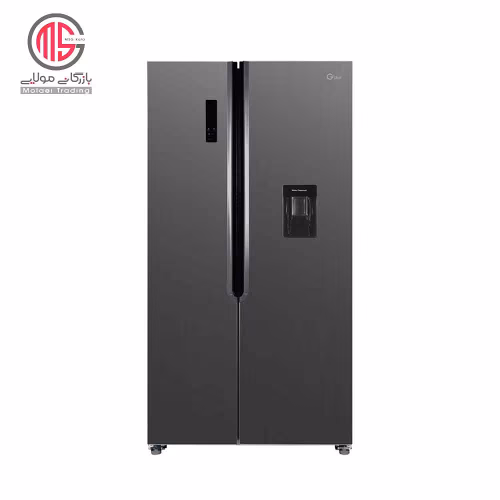 یخچال و فریزر ساید بای ساید 28 فوت جی پلاس مدل GSS-M7525BS