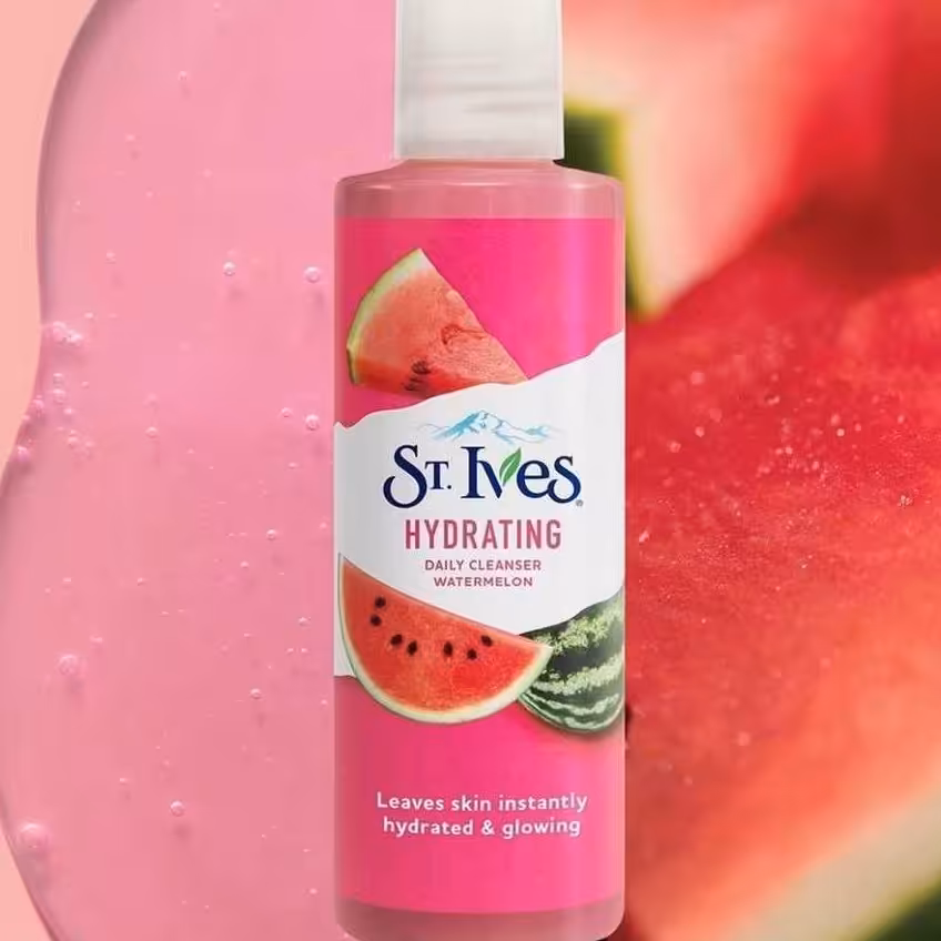 ژل شستشوی آبرسان سنت ایوز حاوی عصاره هندوانه حجم 189 میل