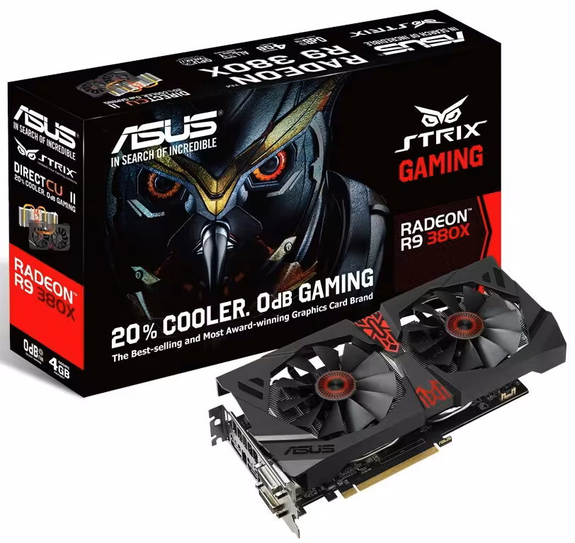 کارت گرافیک ایسوس مدل استریکس آرناین 380 ایکس گیمینگ با حافظه 4 گیگابایت