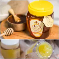ترکیب عسل کوهستان و ژل رویال مهرگان ایران (500 گرم )
