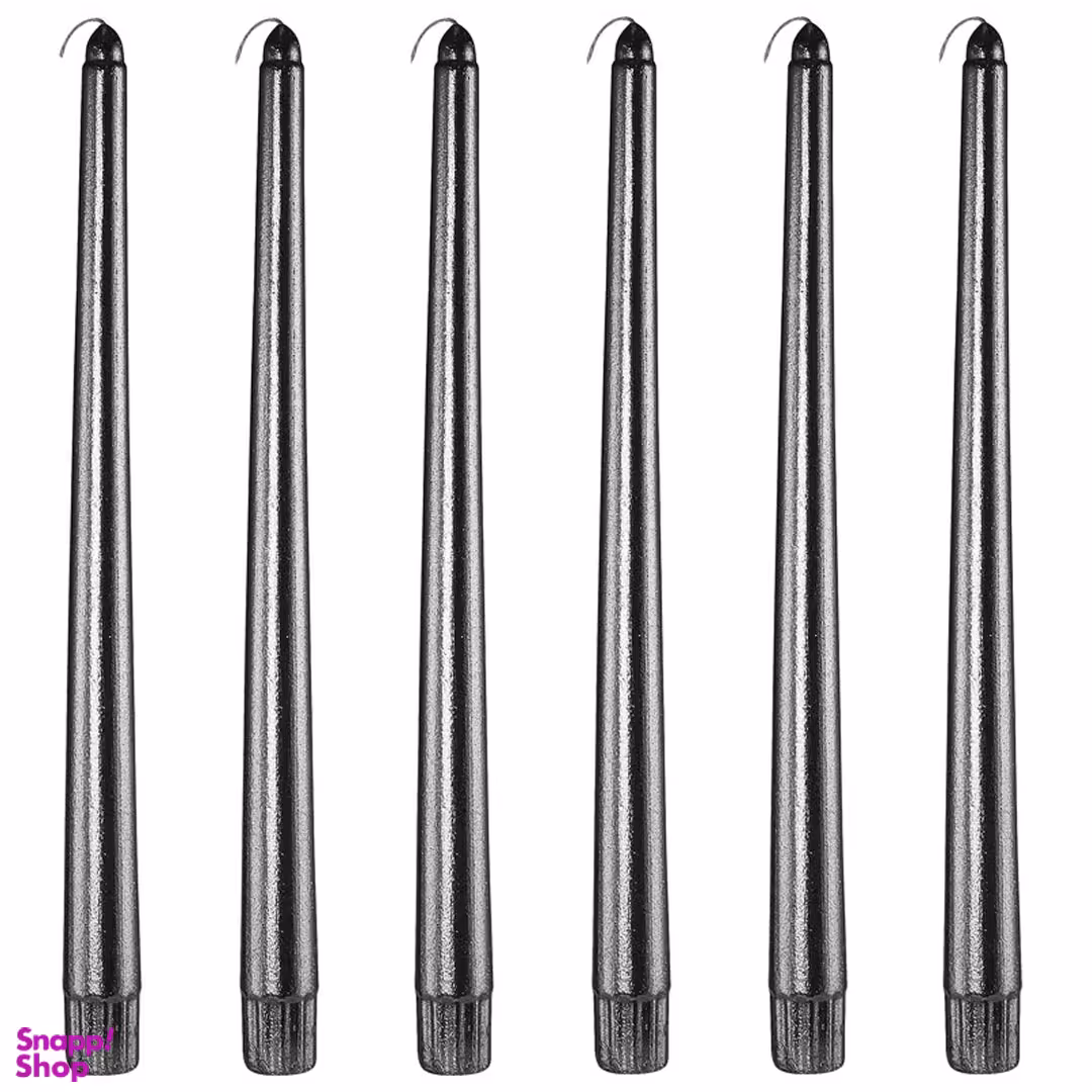 شمع مدل قلمی بسته 6 عددی