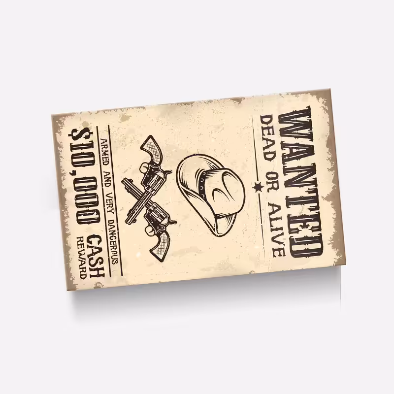 استیکر(برچسب) کارت عابر بانک-طرح گنگ(GUN)-کد2-سفارشی