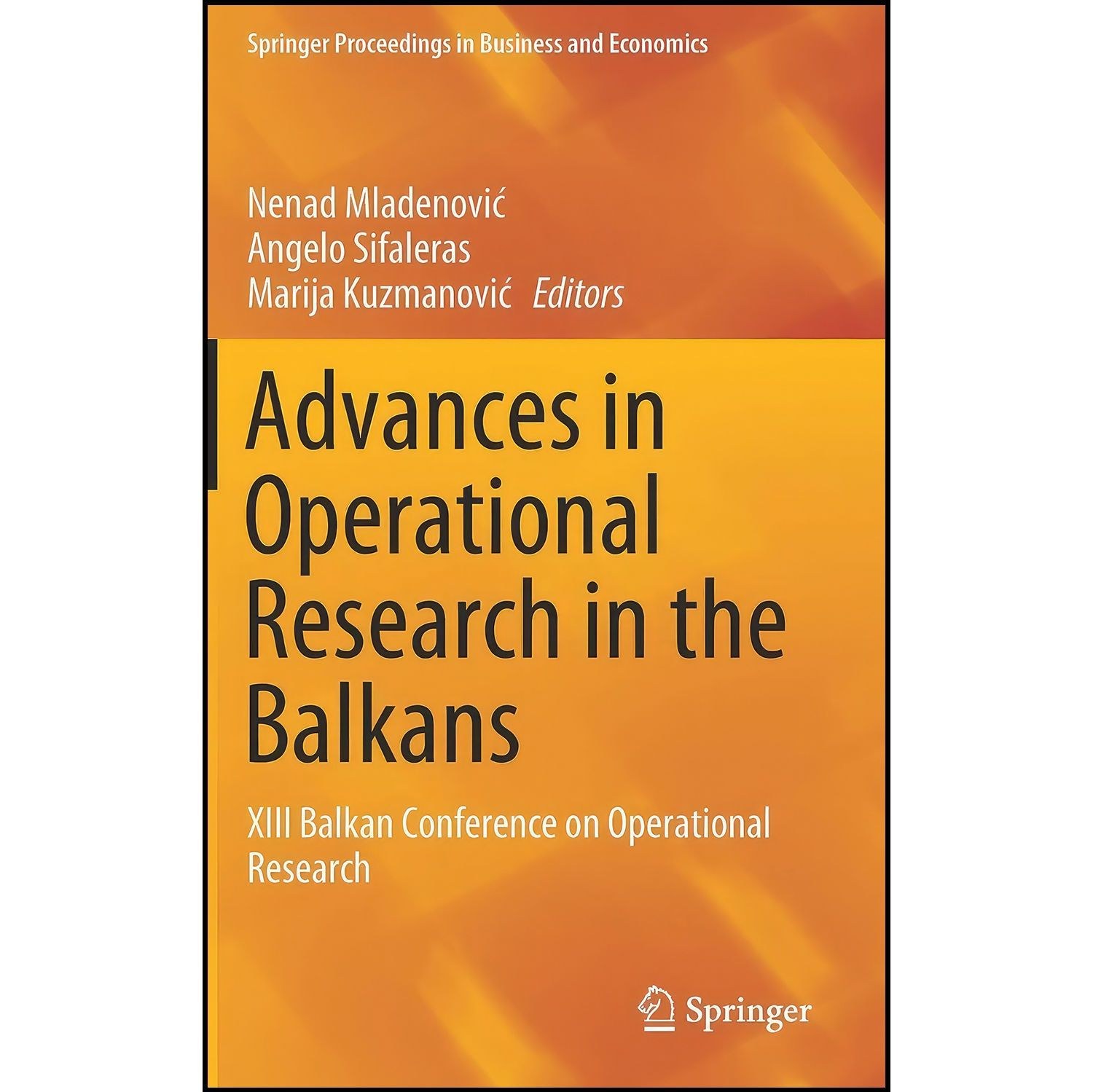 کتاب زبان اصلی Advances in Operational Research in the Balkans