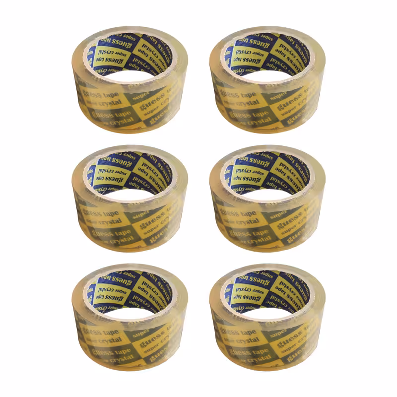 چسب پهن گس مدل GS66 عرض 5 سانتی متر بسته 6 عددی