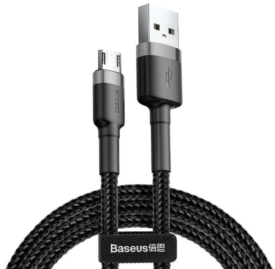 کابل شارژ MicroUSB باسئوس مدل CAMKLF-CG1 طول 2 متر