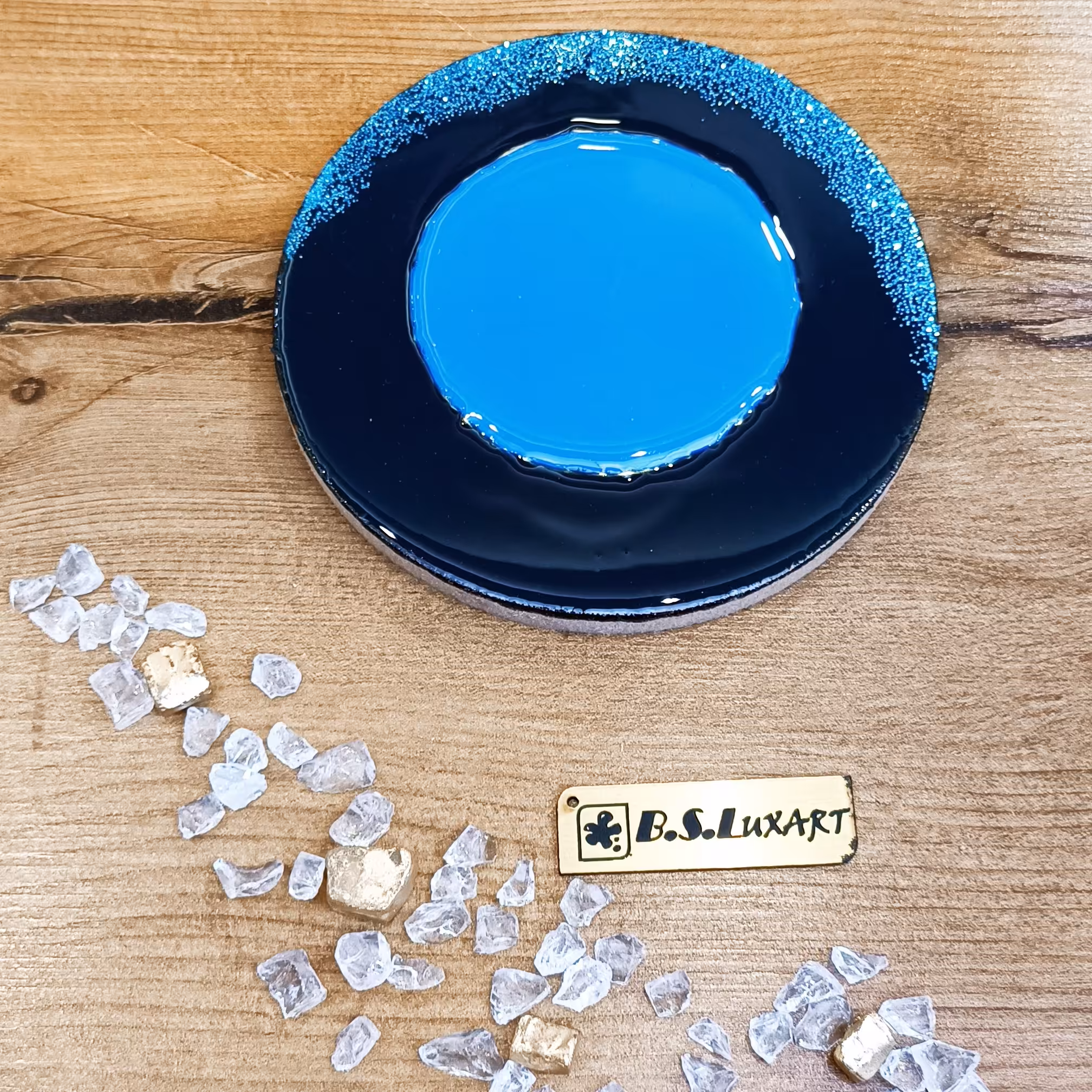 چشم نظر رزینی قطر 12 سانتیمتر کد3-12