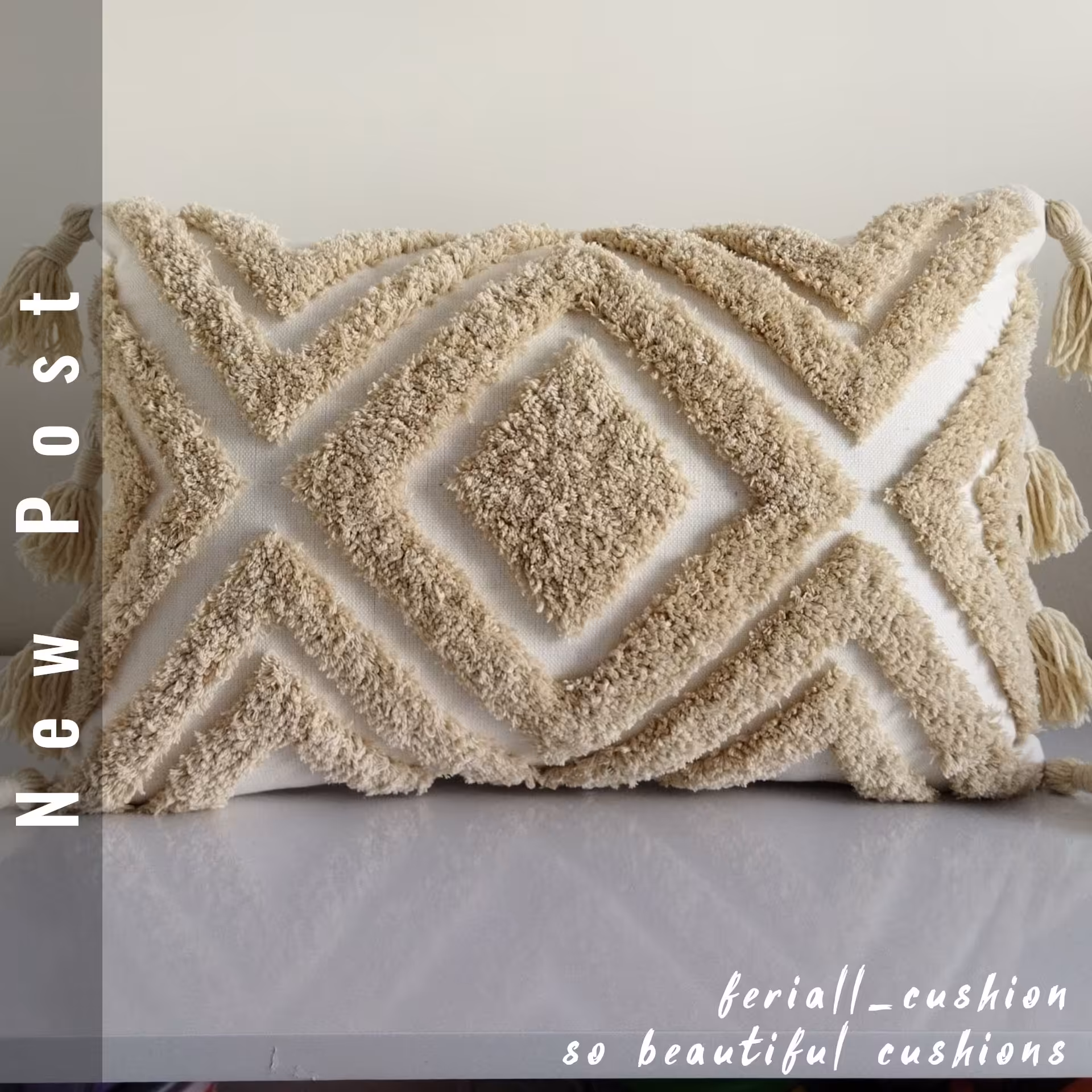 کاور کوسن پانچدوزی شده مخملی 2 عدد