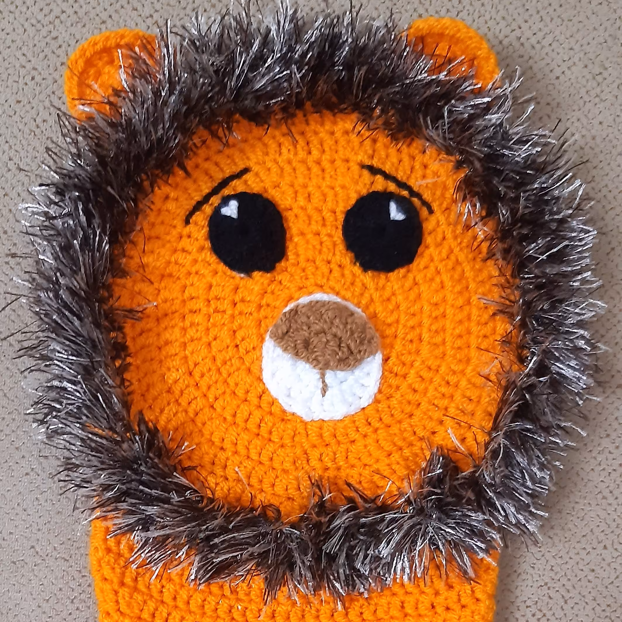 لیف عروسکی طرح شیر قابل سفارش در هر رنگ و سایز