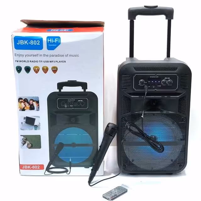 اسپیکر چمدونی قابل حمل مدل JBK-802