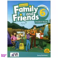 کتاب American Family and Friends 2nd 6 اثر Naomi Simmons انتشارات رهنما