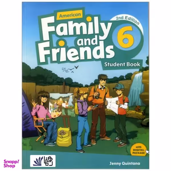 کتاب American Family and Friends 2nd 6 اثر Naomi Simmons انتشارات رهنما