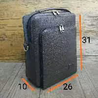 کیف دانشجویی دوشی تمام چرم گاوی دستدوز مدل i-130 برند ایزاکو 