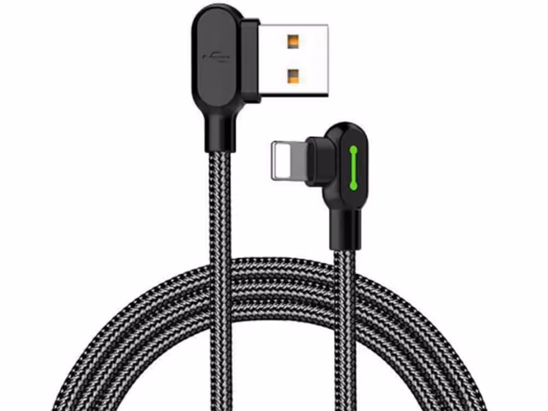 کابل شارژ و انتقال داده لایتنینگ مک دودو Mcdodo 90 Light Lightning Cable 1.2M CA-467
