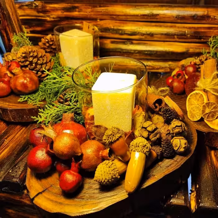 پک چوبی  پاییزی 