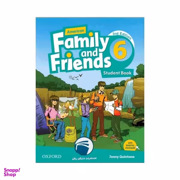 کتاب American Family and Friends 6 Second Edition اثر Naomi Simmons انتشارات دنیای زبان