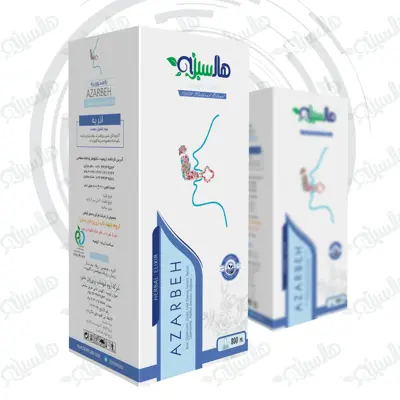بهبود دهنده آسم و تنگی نفس عرق آذربه کد1 آقای عطار