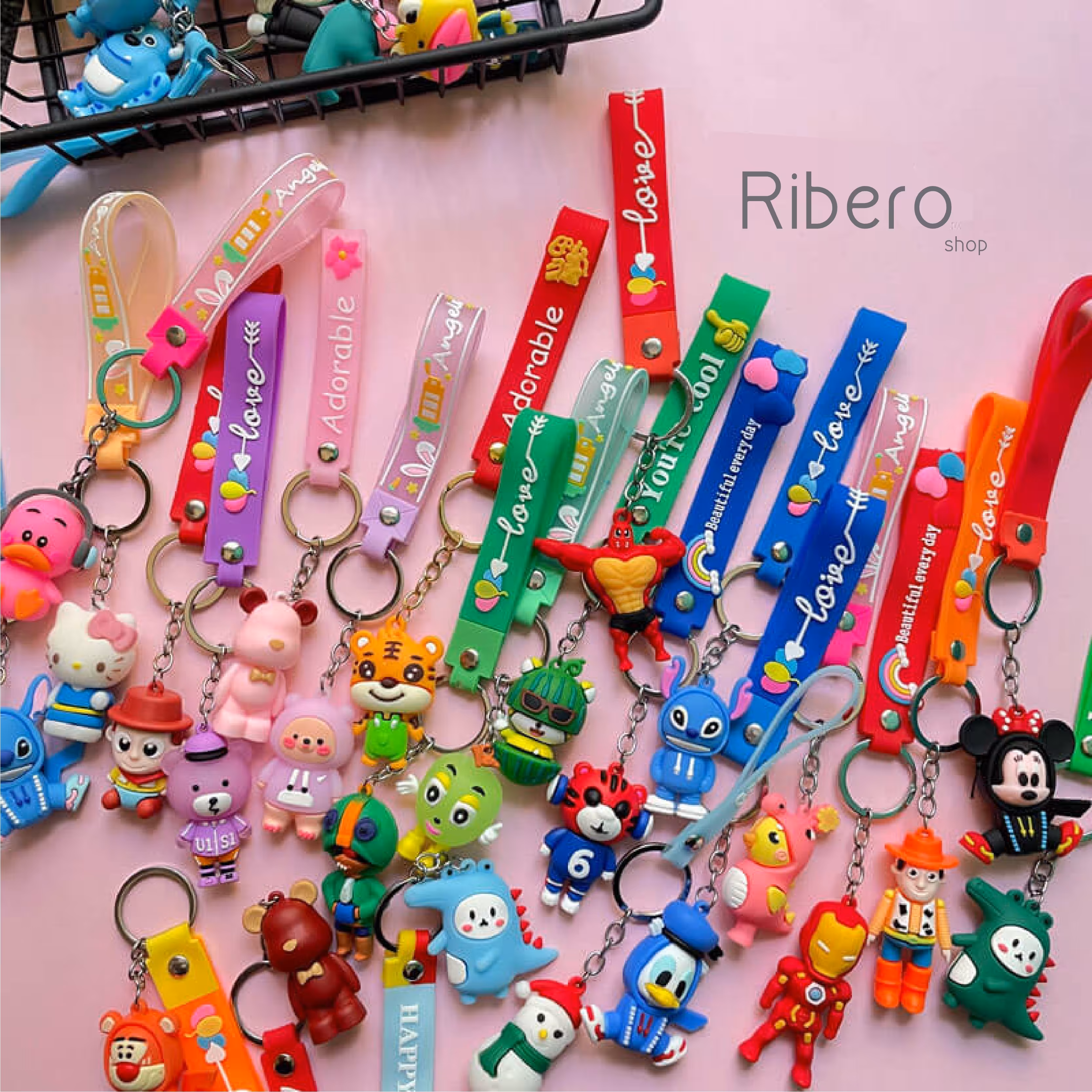 جا کلیدی عروسکی بنددار سیلیکونی