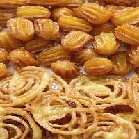 عکس زولبیا و بامیه تازه | گرافیک با طعم تربچه
