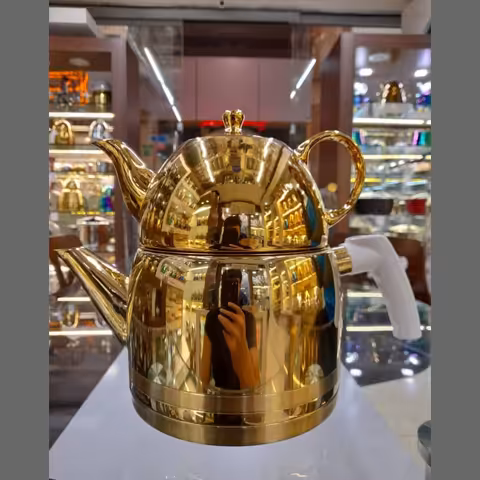 کتری قوری طلایی اوبرون