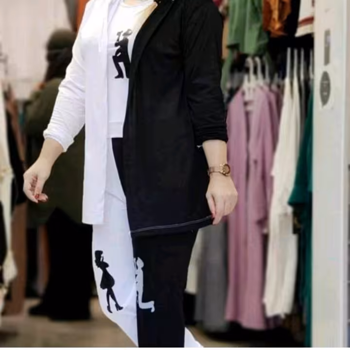 ست لیلی مجنون *(سویشرت تک بدون چاپ مشابه عکس ژورنال)*