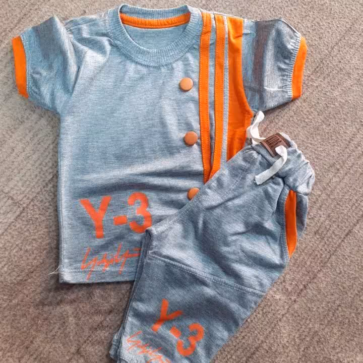 تی شرت و شلوارک پسرانه،  سایز 35 تا 65، رنگبندی دارد