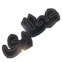 تابلو ال ای دی ثابت عطاری 62×26 سانت زیر کار ام دی اف پشت شیشه ای به همراه پاور و چشمک زن