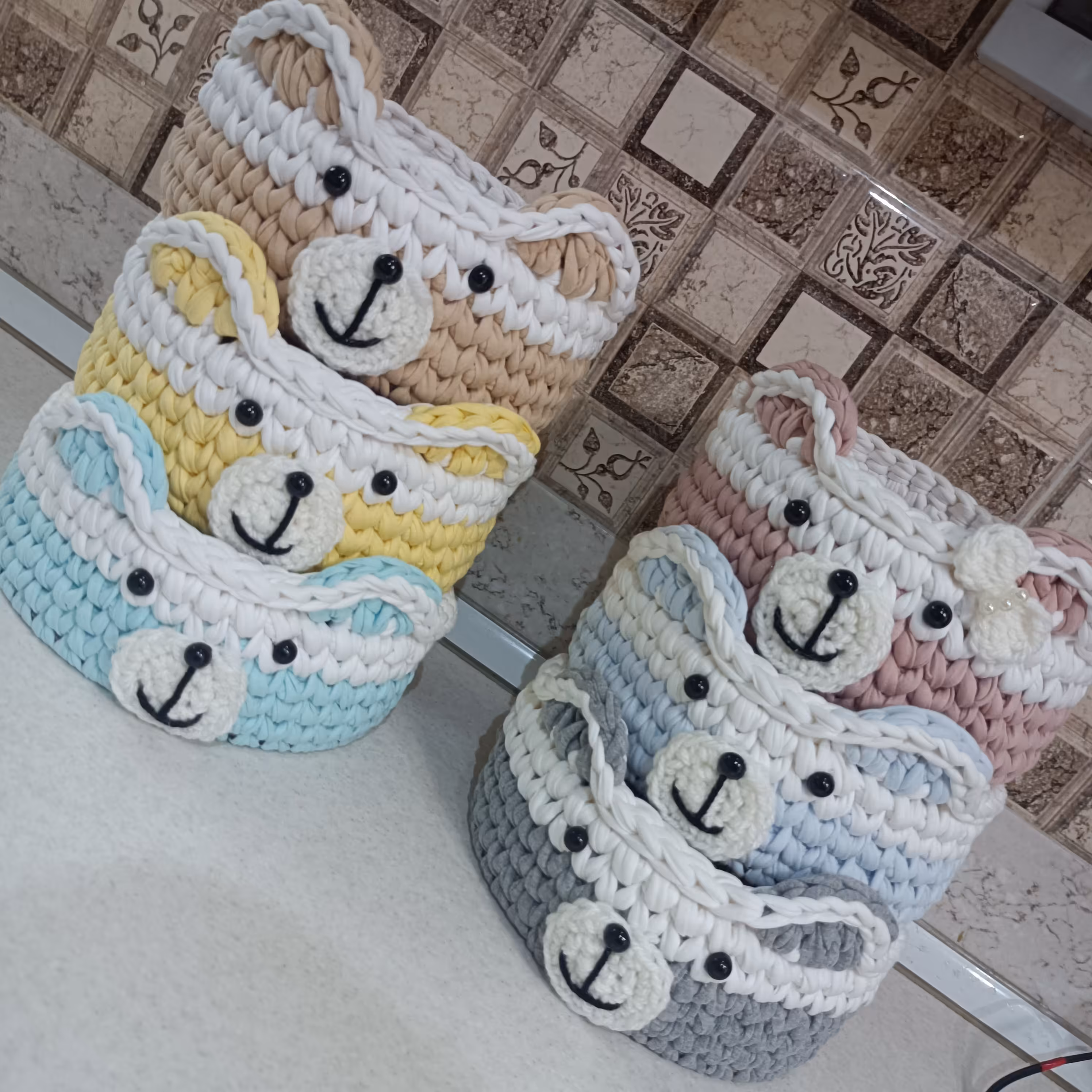 سبد تریکوخرسی یک عددی  کد 4138