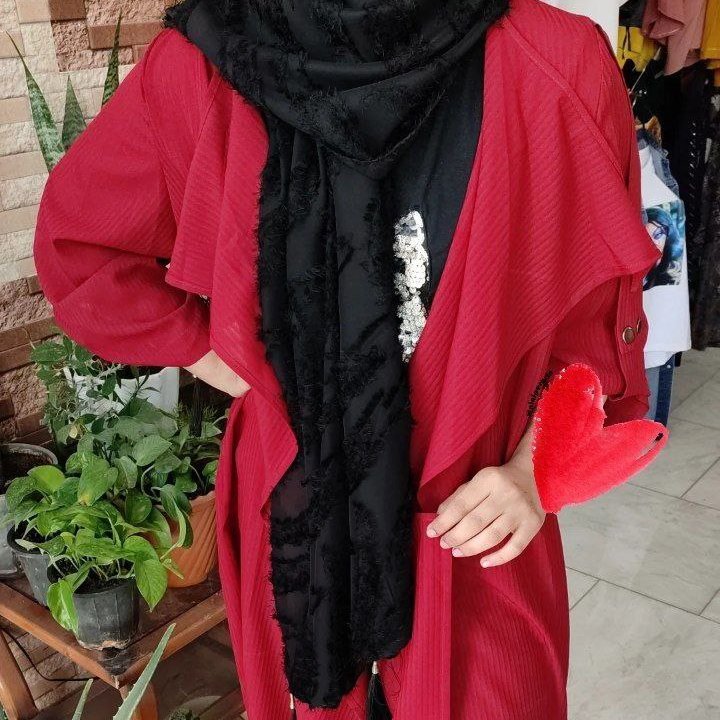 مانتو حریر مجلسی بلند مانتو جلو باز بیگ سایز سایز بزرگ تابستانه خنک مانتو حریر میله ای مانتو جدید شیک مجلسی