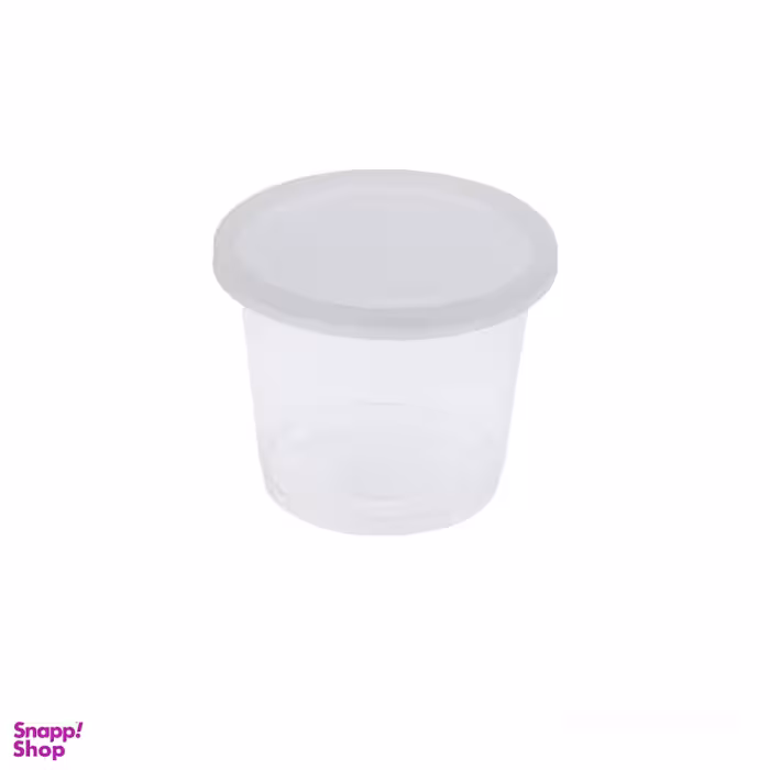 سطل یکبار مصرف کد bc1700 ظرفیت 1700 سی سی به همراه درب بسته 25 عددی