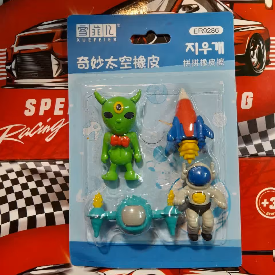 پاک کن مدل فضانورد بسته 4 عددی 