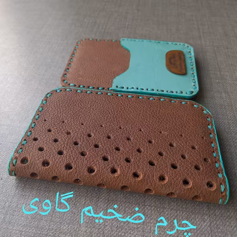 ست دو عددی جاکارتی دو تایی از چرم ضخیم گاوی و دستساز و تولید تک نسخه 