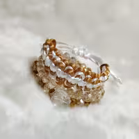 ست 3 تایی دستبند کریستالی کد 1