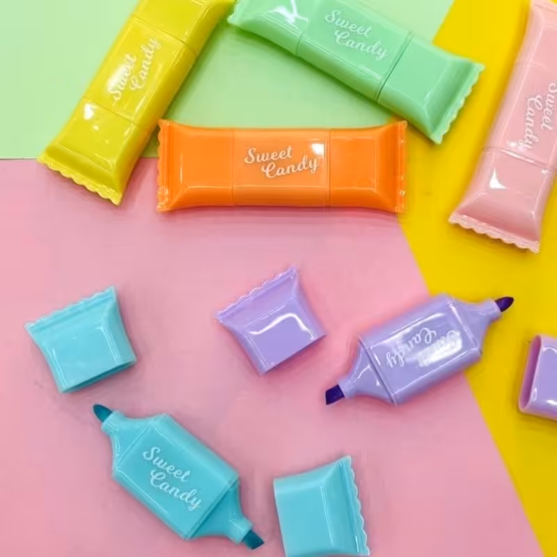 هایلایتر فانتزی طرح شکلات