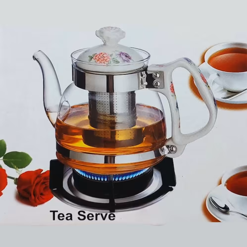 قوری پیرکس 800 میلی لیتر دسته چینی کد F67