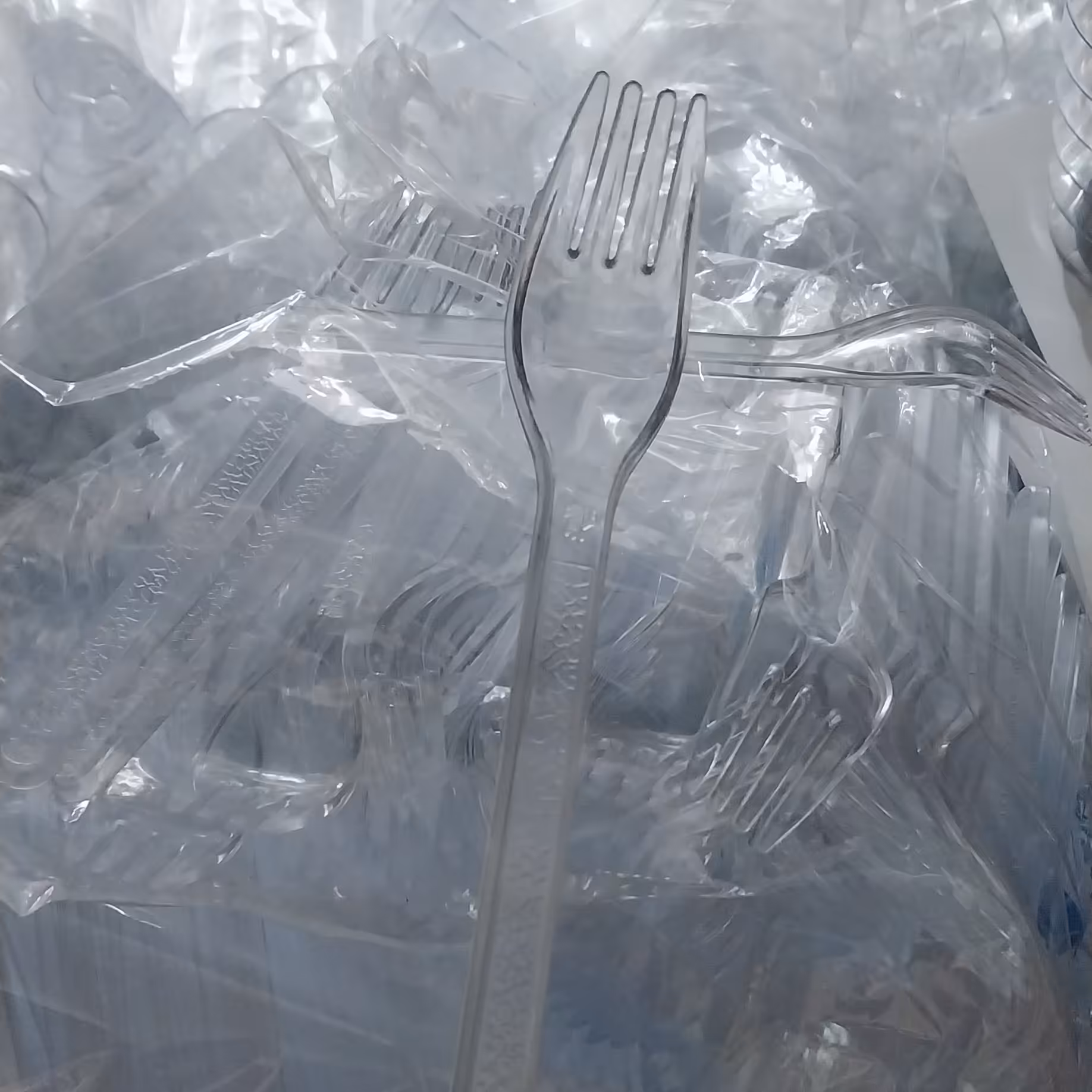 چنگال یکبار مصرف درجه 1  (2 عددی)