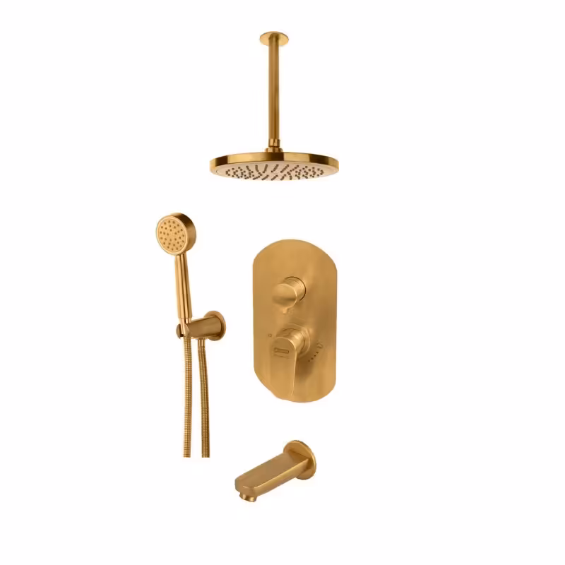 شیر دوش حمام توکار درخشان مدل هوفر تیپ 6