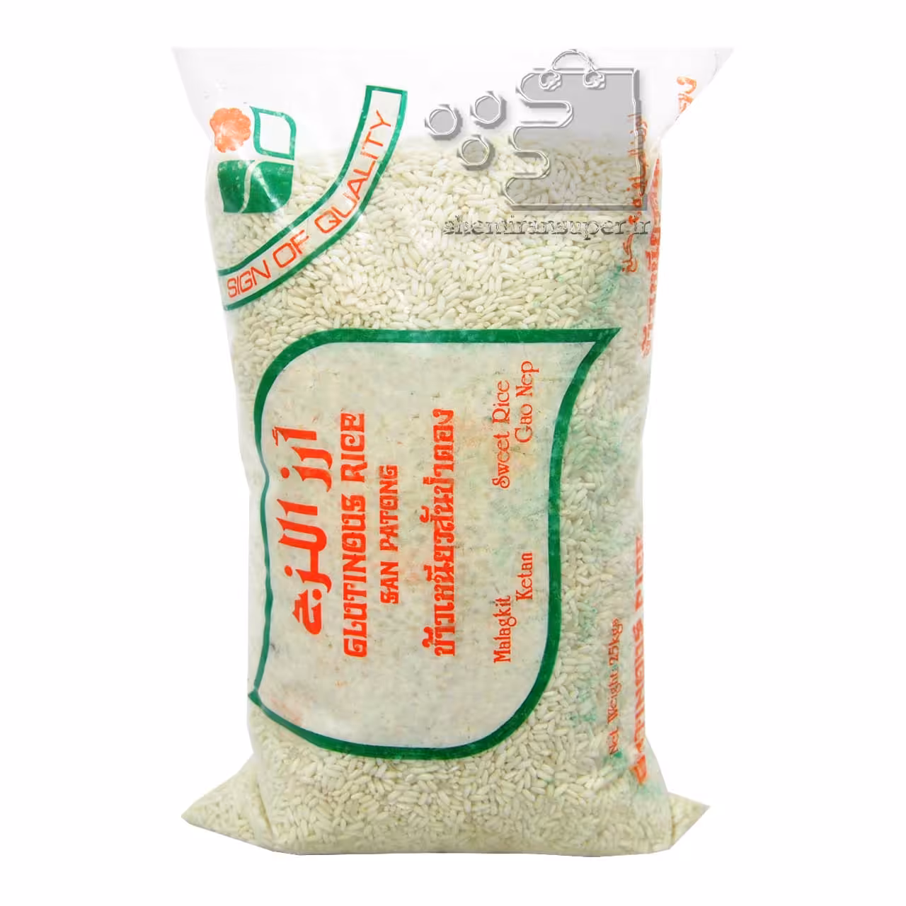 برنج گلوتینوس ( موچی / دوکبوکی ) 2٫5 کیلوگرم تایلندی