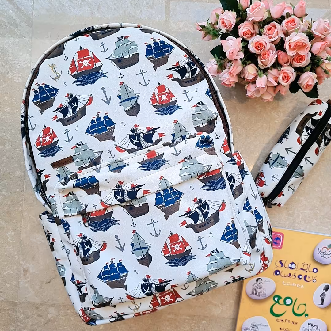 ست کوله و جامدادی کشتی