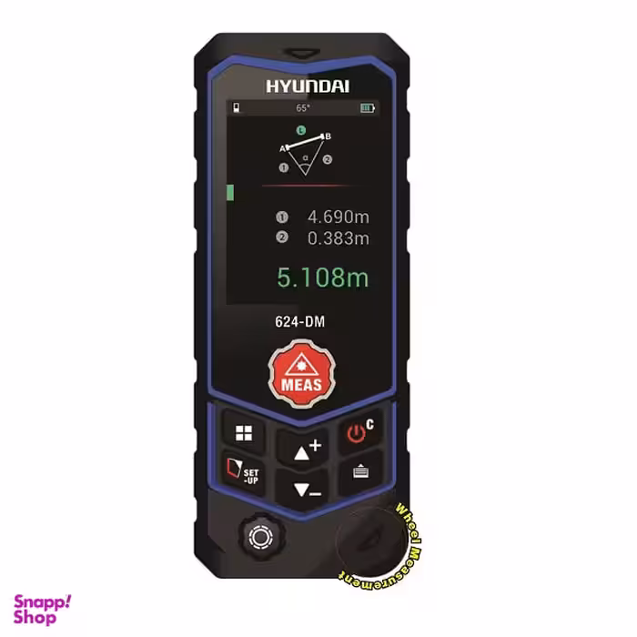 متر لیزری هیوندای (Hyundai) مدل 624-DM سایز 60 متر