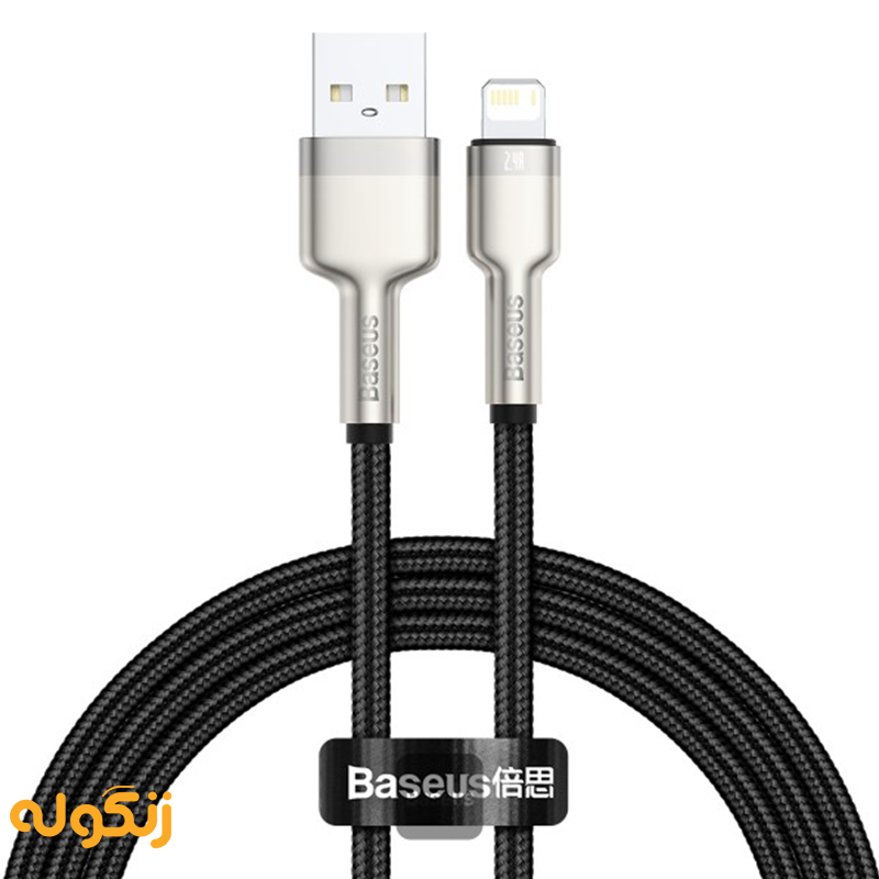 کابل تایپ سی فست شارژ بیسوس مدل Cafule CATKLF-C 2m - زنگوله
