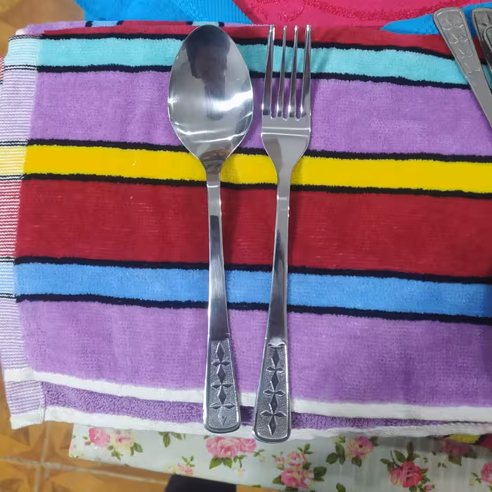 قاشق چنگال صنایع استیل ایران 